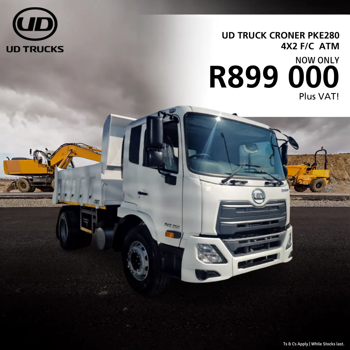 UD Truck CRoner PKE280 4x2fcatm